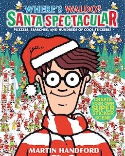 Front cover_Where's Waldo? Santa Spectacular
