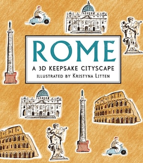 Couverture_Rome: A 3d Keepsake Cityscape