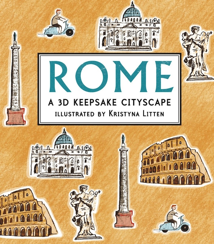 Couverture_Rome: A 3d Keepsake Cityscape