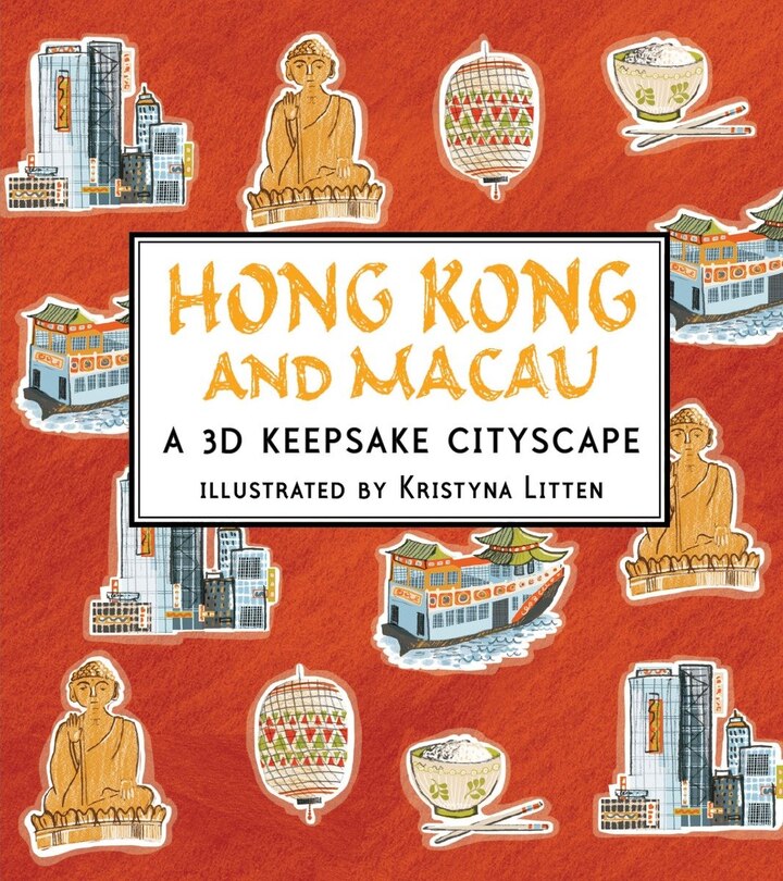 Couverture_Hong Kong And Macau: A 3d Keepsake Cityscape
