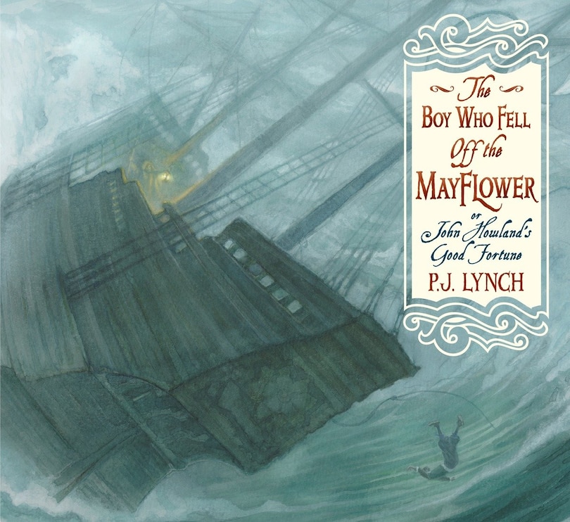 Couverture_The Boy Who Fell Off the Mayflower, or John Howland's Good Fortune