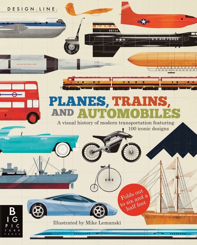 Couverture_Design Line: Planes, Trains, and Automobiles