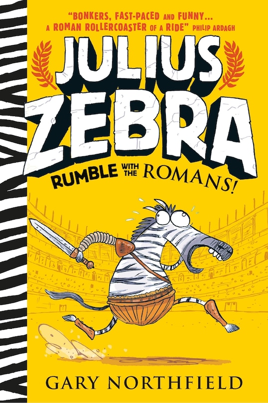 Front cover_Julius Zebra: Rumble With The Romans!