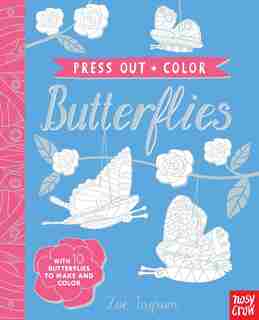 Press Out And Color: Butterflies by Nosy Crow