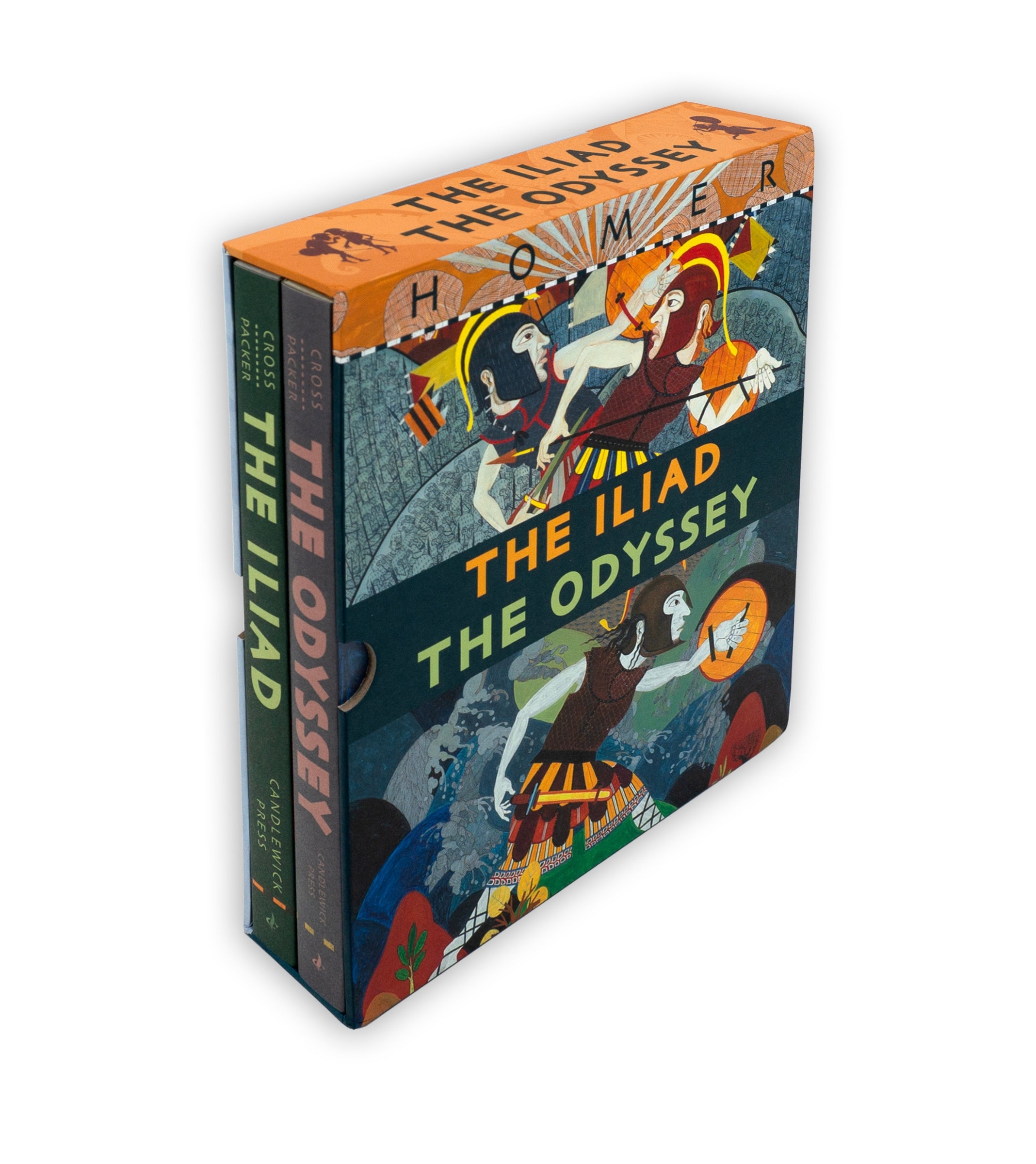 The Iliad/the Odyssey Boxed Set: (two Illustrated Epic Retellings