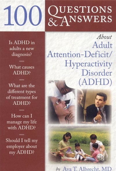 Couverture_100 Questions  &  Answers About Adult Adhd