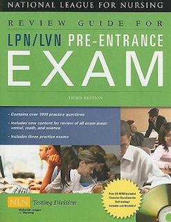 Review Guide for LPN/LVN Pre-Entrance Exam