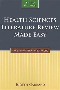 Front cover_Health Sciences Literature Review Made Easy