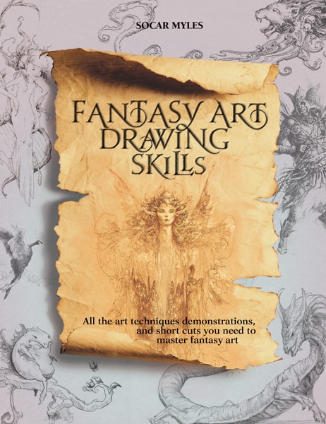 Front cover_Fantasy Art Drawing Skills