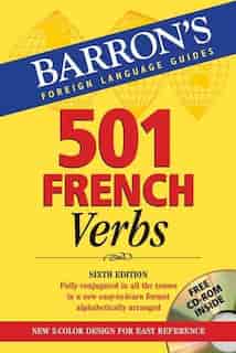 501 French Verbs: With CD-Rom de Christopher Kendris Ph.d.