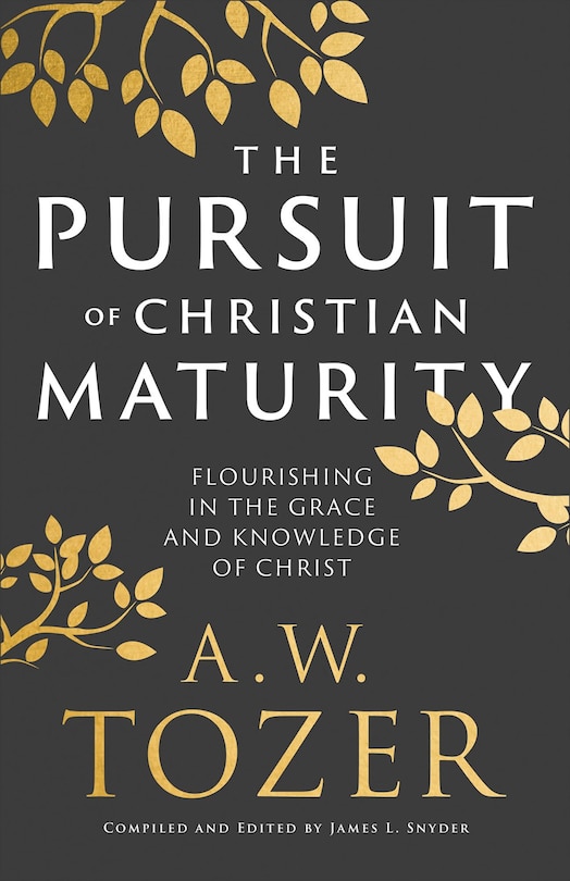 Front cover_The Pursuit of Christian Maturity