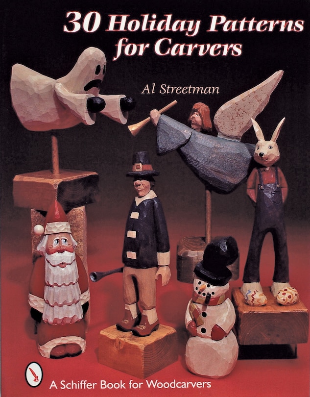 Front cover_30 Holiday Patterns for Carvers
