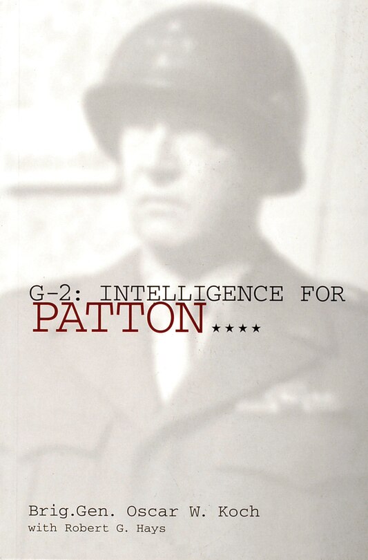 Front cover_G-2: Intelligence for Patton