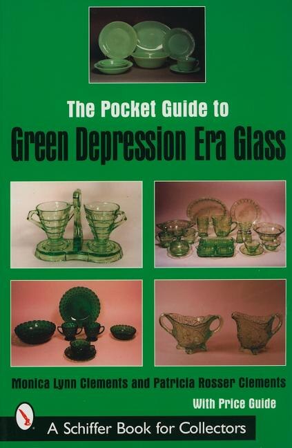 Couverture_The Pocket Guide To Green Depression Era Glass