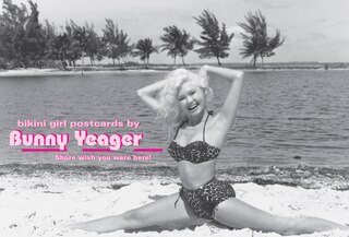 Front cover_Bikini Girl Postcards By Bunny Yeager
