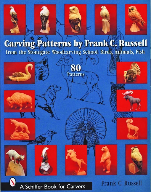 Front cover_Carving Patterns By Frank C. Russell