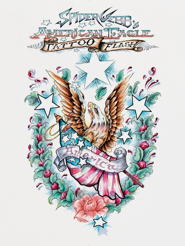 Couverture_Spider Webb's American Eagle Tattoo Flash