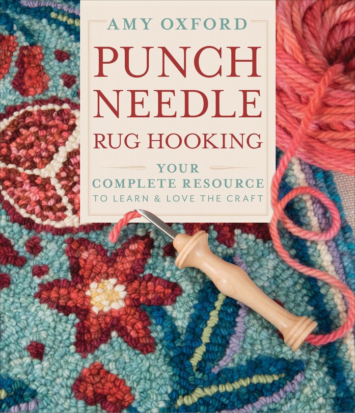 Front cover_Punch Needle Rug Hooking