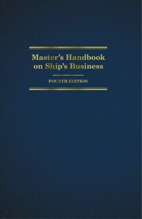 Couverture_Master's Handbook On Ship's Business