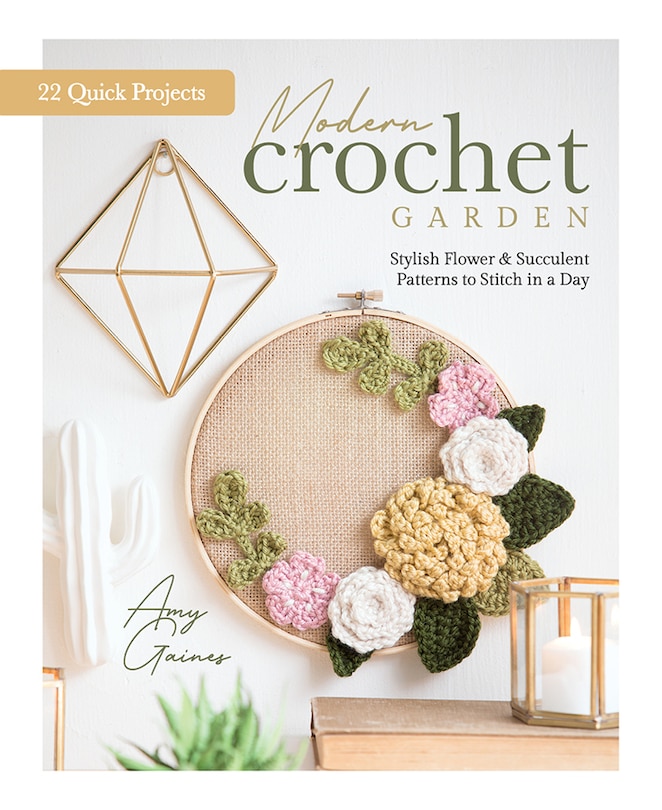 Front cover_Modern Crochet Garden