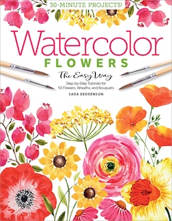 Front cover_Watercolor The Easy Way Flowers