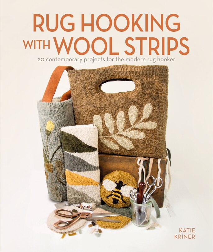 Front cover_Rug Hooking With Wool Strips