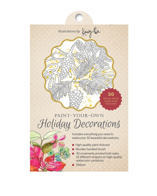 Couverture_Paint-your-own Holiday Decorations