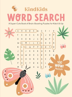 KindKids Word Search: A Super-Cute Book of Brain-Boosting Puzzles for Kids 6 & Up