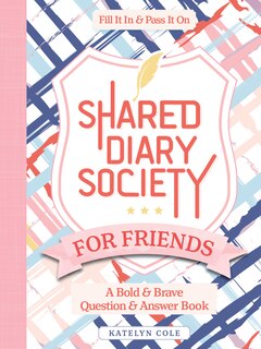 Couverture_Shared Diary Society for Friends