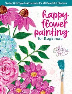 Couverture_Happy Flower Painting for Beginners