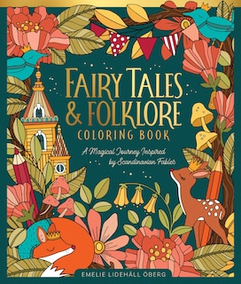 Front cover_Fairy Tales & Folklore Coloring Book