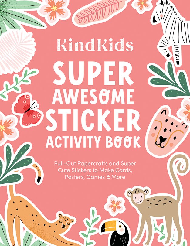 Front cover_Kindkids Super Awesome Sticker Activity Book