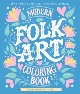 Couverture_Modern Folk Art Coloring Book