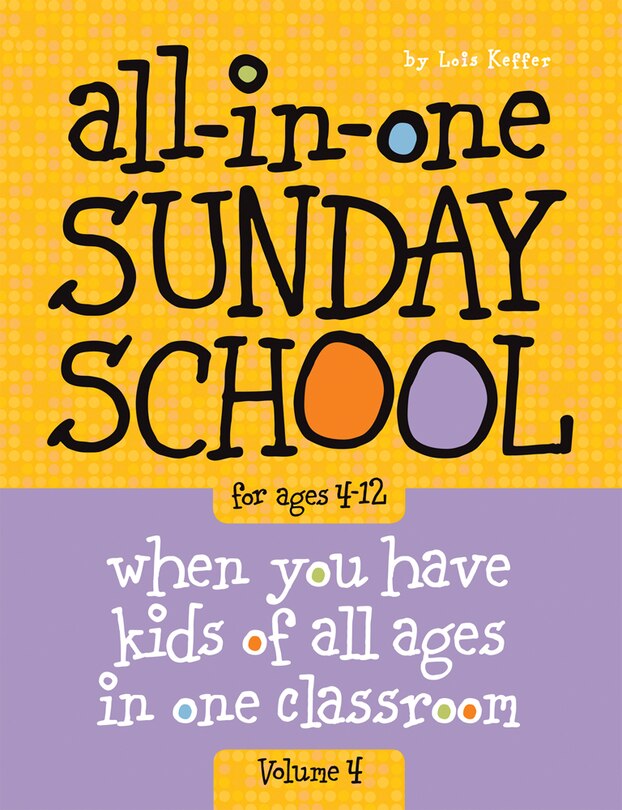 Couverture_All-in-one Sunday School For Ages 4-12 (volume 4)