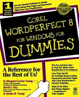 Front cover_Corel WordPerfect 8 For Windows For Dummies