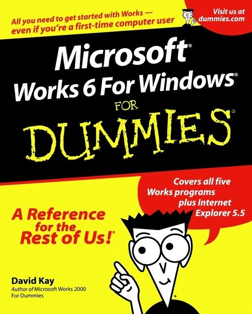Front cover_Microsoft Works 6 for Windows For Dummies