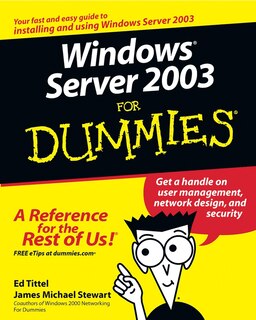 Windows Server 2003 For Dummies