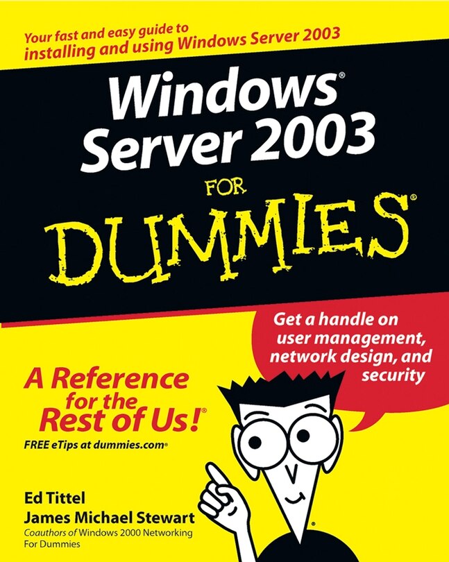Front cover_Windows Server 2003 For Dummies
