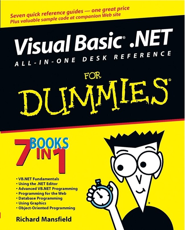 Front cover_Visual Basic .NET All-In-One Desk Reference For Dummies
