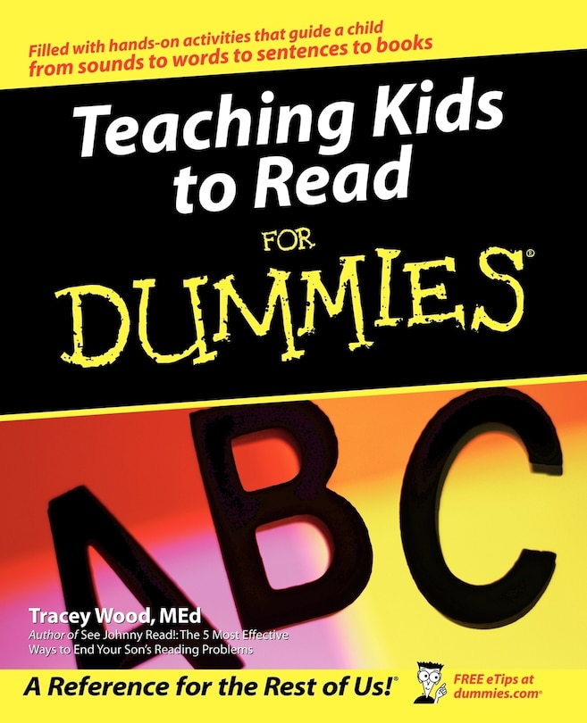 Front cover_Teaching Kids to Read For Dummies