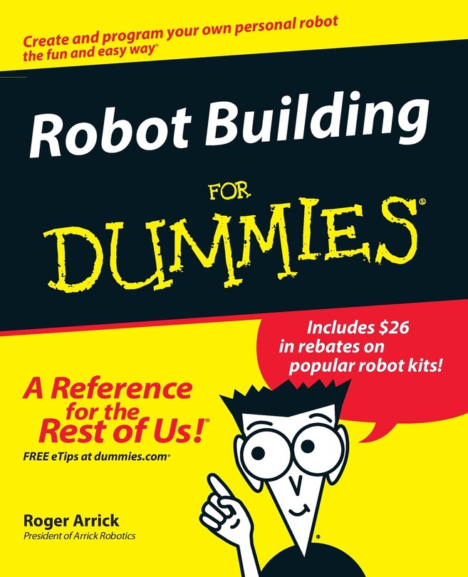 Front cover_Robot Building For Dummies