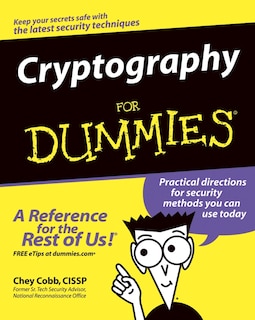 Front cover_Cryptography For Dummies