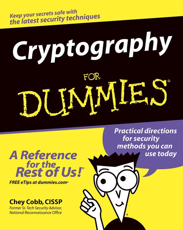 Front cover_Cryptography For Dummies