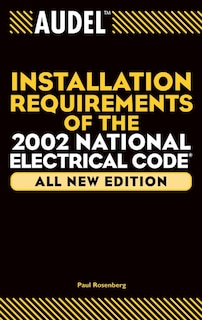 Couverture_Audel Installation Requirements of the 2002 National Electrical Code