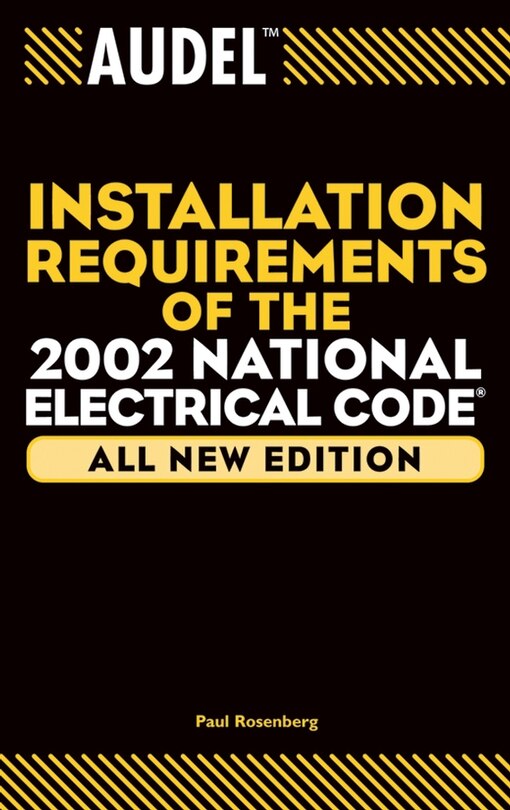Couverture_Audel Installation Requirements of the 2002 National Electrical Code