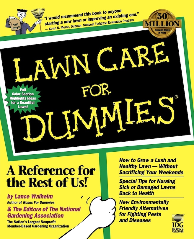 Front cover_Lawn Care For Dummies
