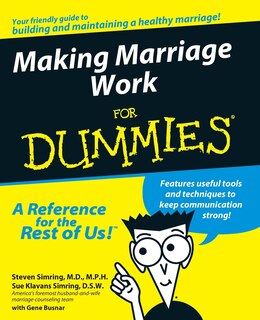 Front cover_Making Marriage Work For Dummies