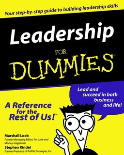 Front cover_Leadership For Dummies