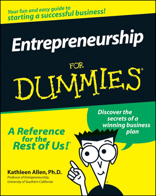 Front cover_Entrepreneurship For Dummies