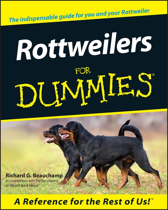 Front cover_Rottweilers For Dummies